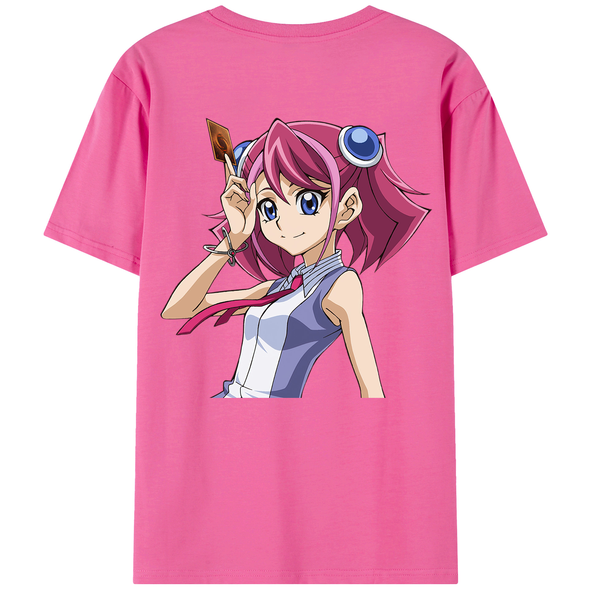 （画像用） 遊☆戯☆王 Yu-Gi-Oh! レディース半袖Tシャツ(バックプリント)